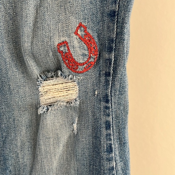 Idyllwind Denim Blue Flare Jeans - Picture 8 of 13